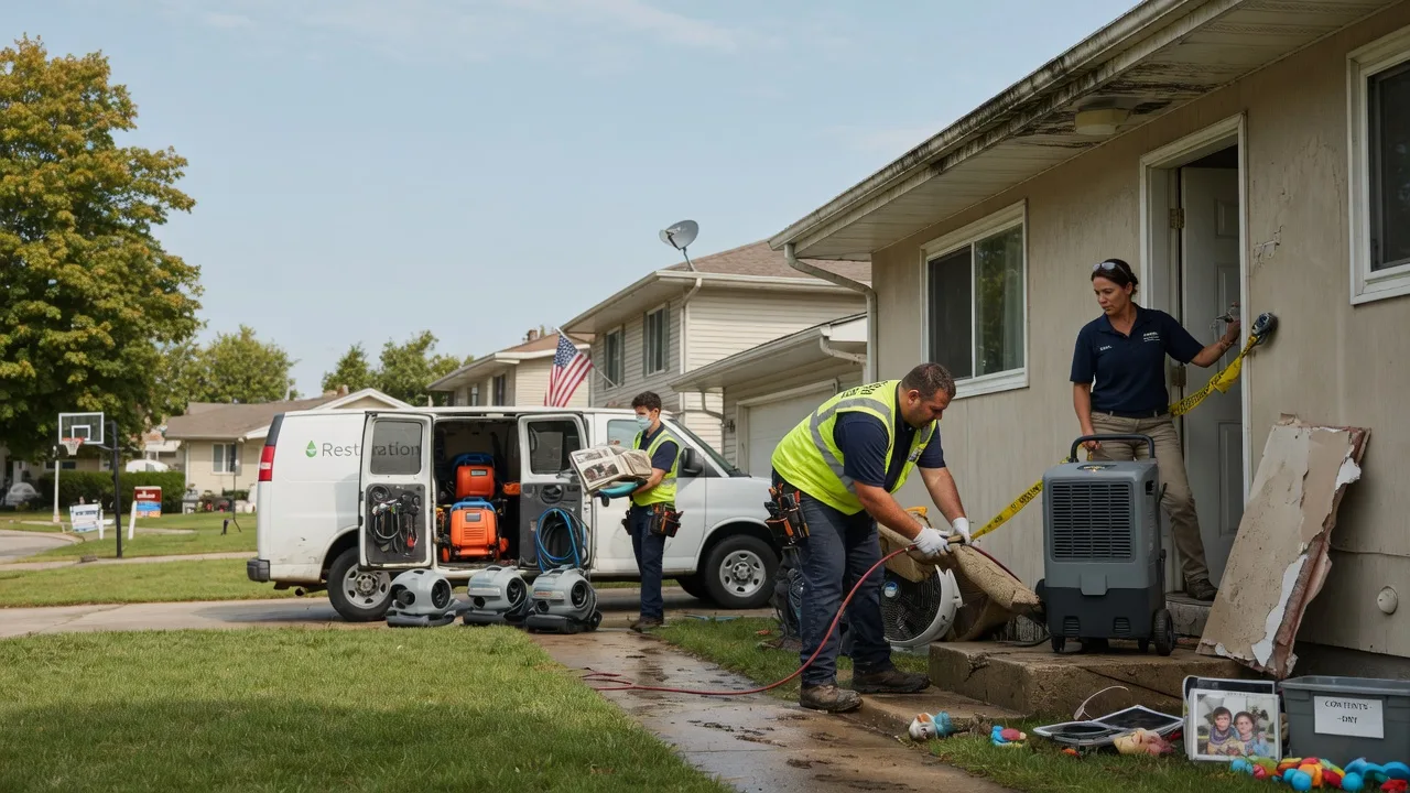Water Damage Restoration in Hume, IL near me